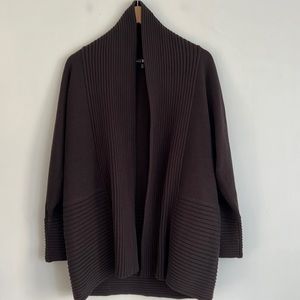 𝅺ABBIE Mags Open Front Cardigan Brown